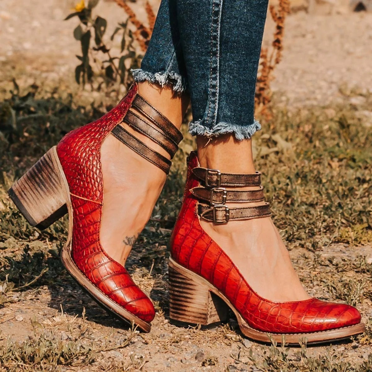 Henar -  Tacones Elegantes y Cómodos