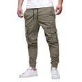 Tevin - Pantalones cargo elásticos casuales y ajustados para hombre