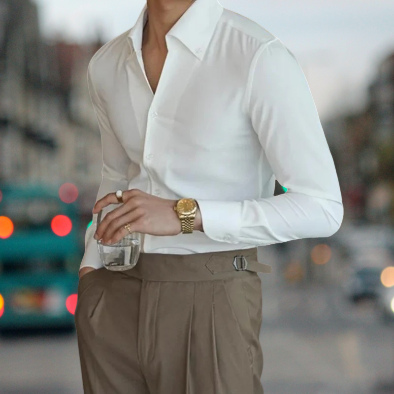 DuMont - Camisa de Alta Calidad con Botones