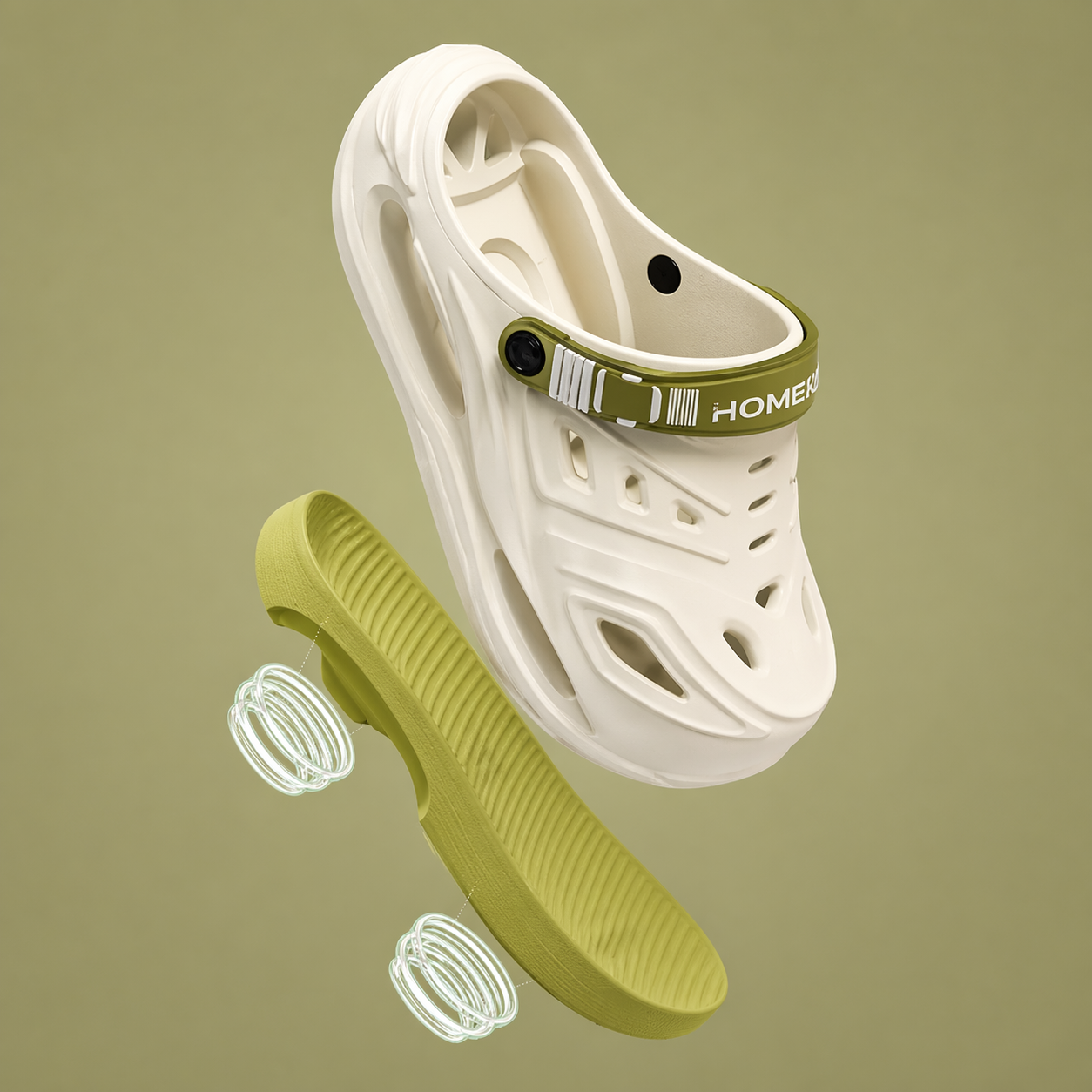 Pablo - Chanclas con efecto nube