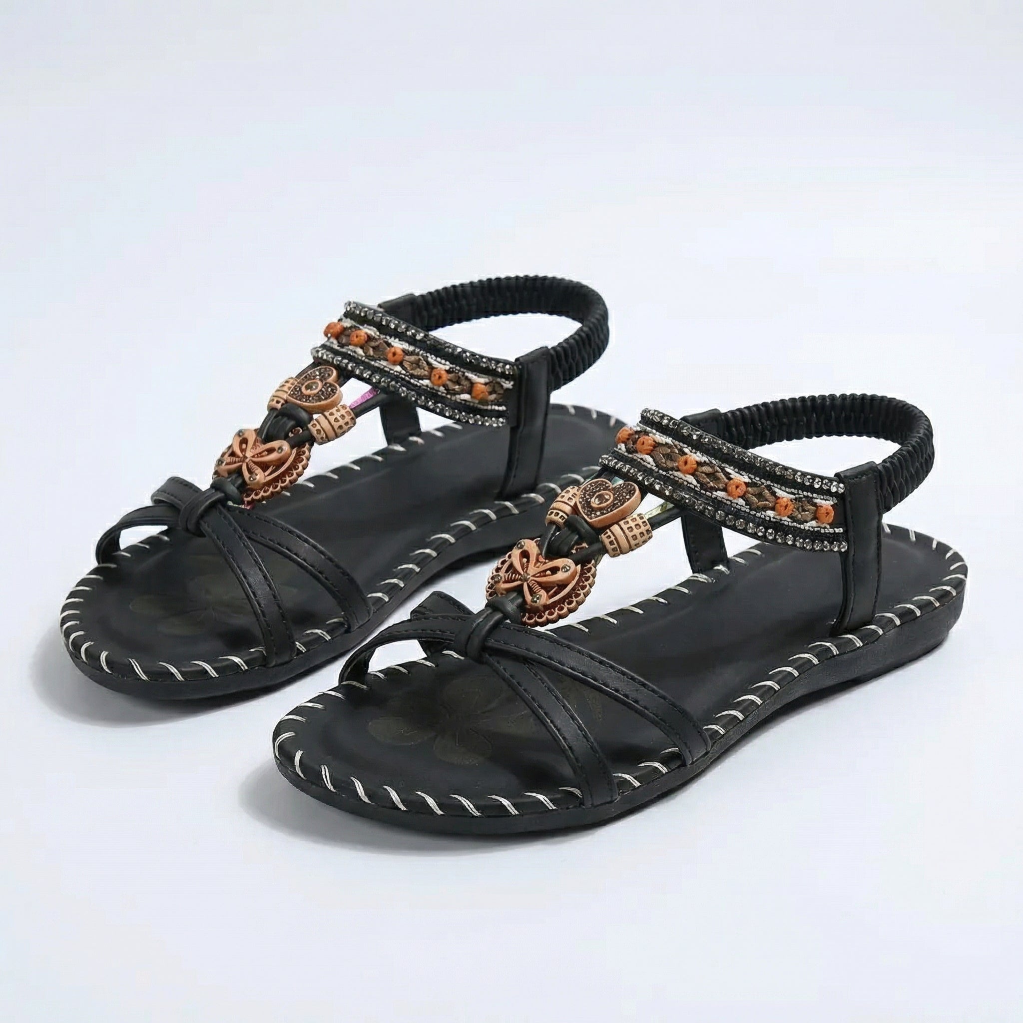 Silvia - Sandalias estilo Ibiza que combinan comodidad y elegancia
