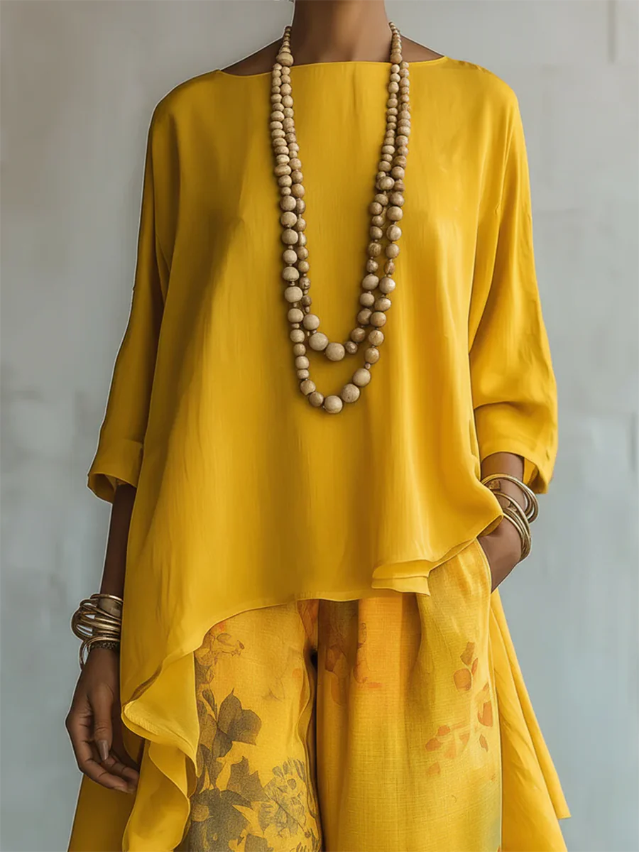 Amaya - Conjunto boho de encanto solar