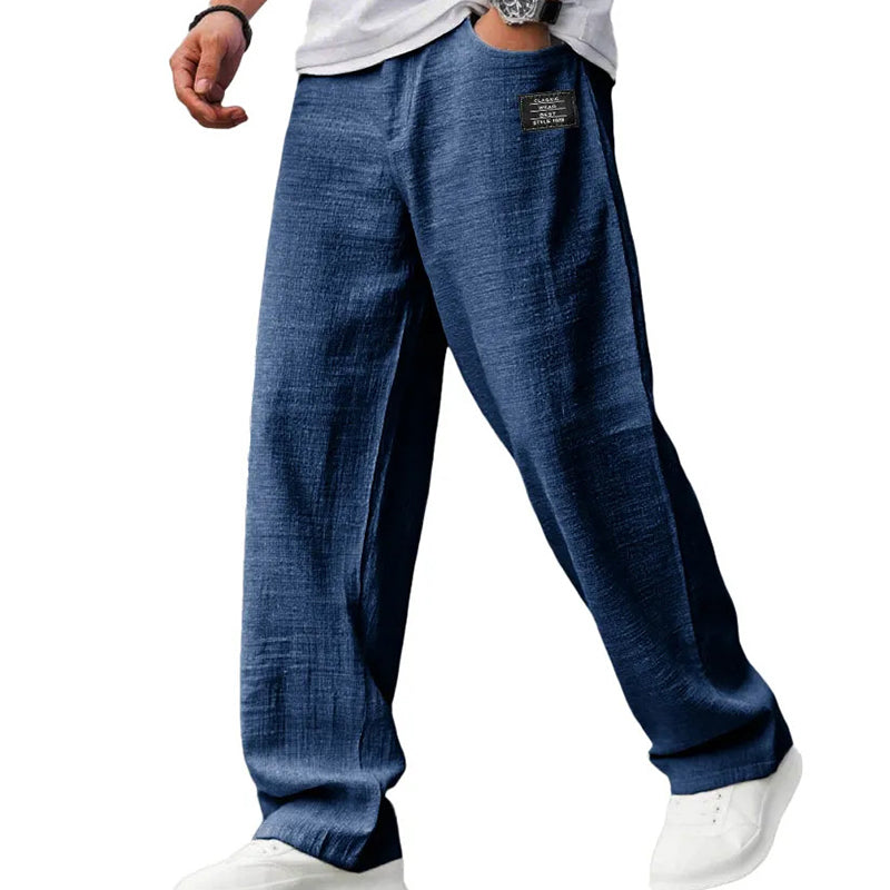 Gary - Pantalones ligeros de pierna recta